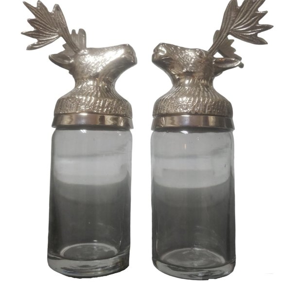 NEW Moose Novelty Salt & Pepper Shakers by Zadox - Picture 3 of 11